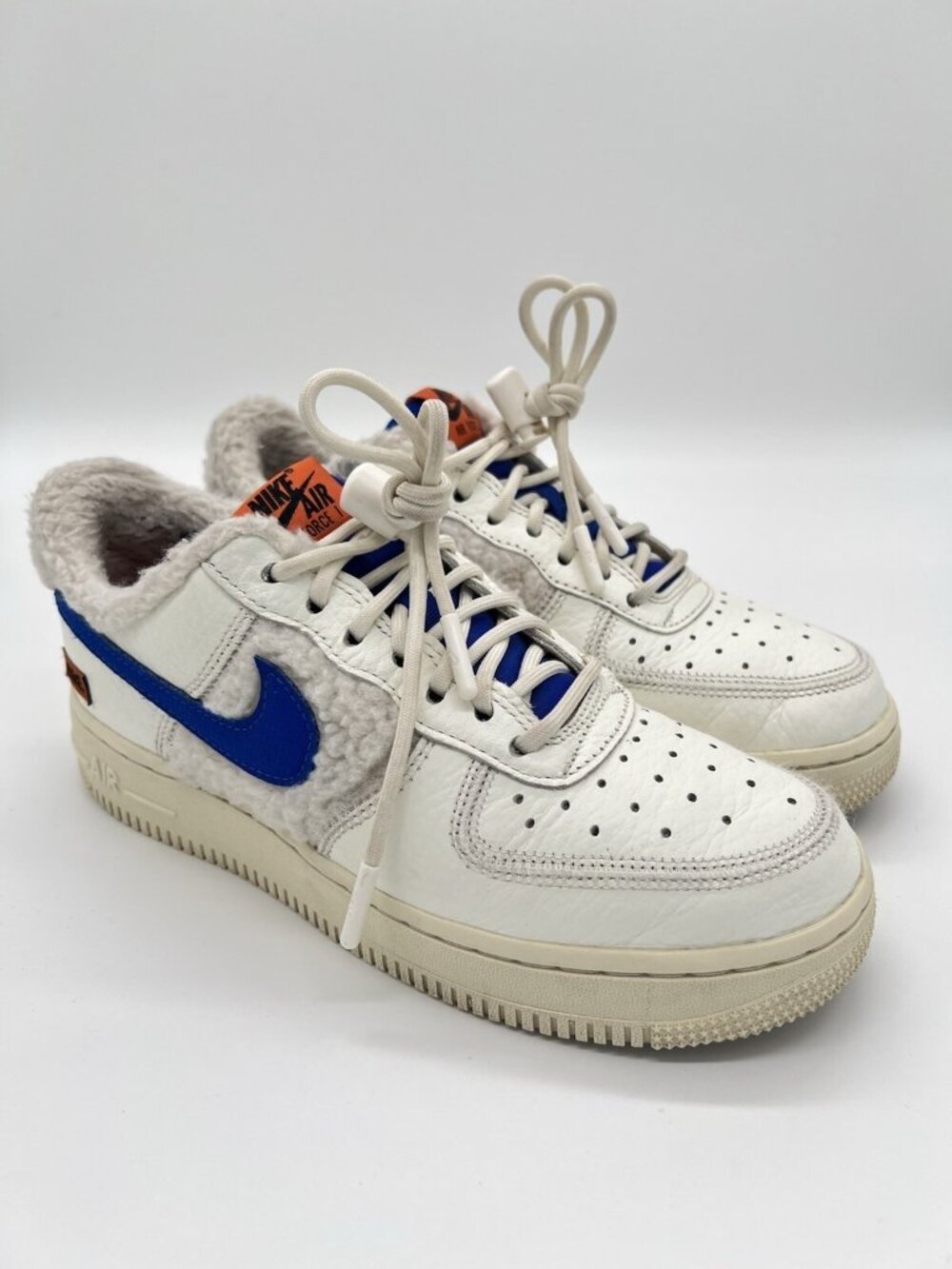 Nike Air Force 1 '07 Sherpa Fleece Women Size 6.5/Grade School 4.5Y